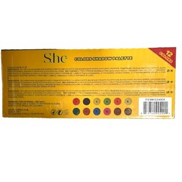 S.he Colors Shadow Palette Eye Shadow - Picture 2 of 7
